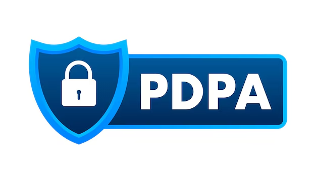 Personal data protection badge